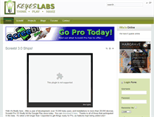 Tablet Screenshot of keyeslabs.com